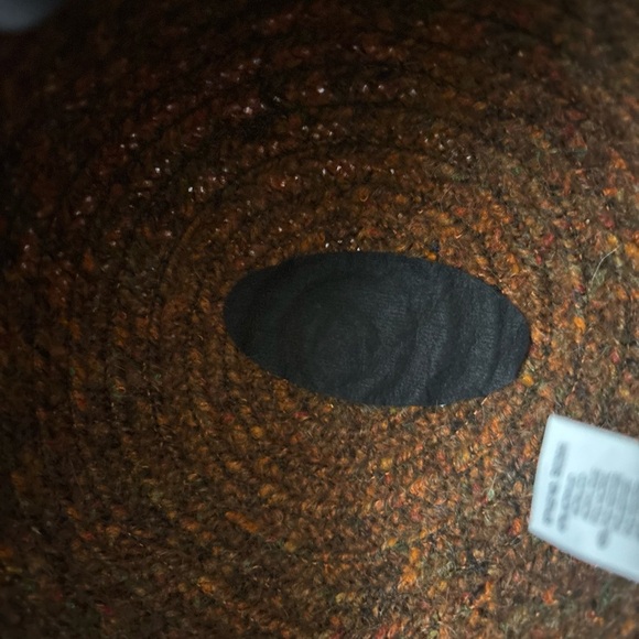 BETMAR NEW YORK HAT Weave Burnt Orange Brown Wool Blend Logo Design - Picture 8 of 12